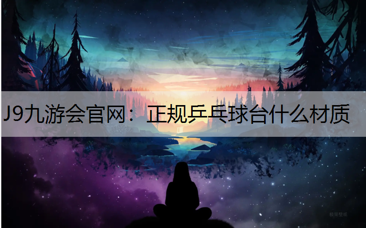 正规乒乓球台什么材质