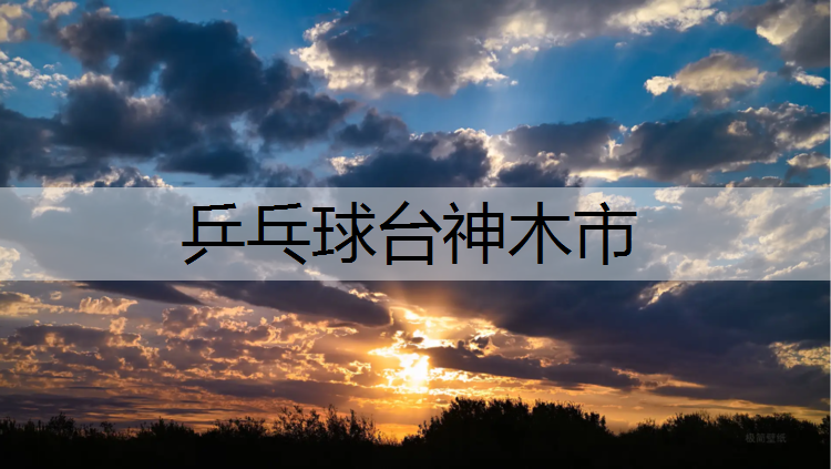 乒乓球台神木市
